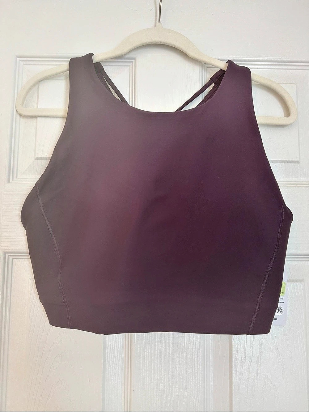 Athleta Flex Spacer Bra D-DD Sports Bra Purple XL NWT